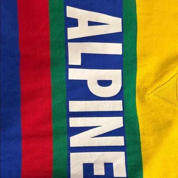 Polo by Ralph Lauren Blue and Yellow Sweater - Picture 2 of 5